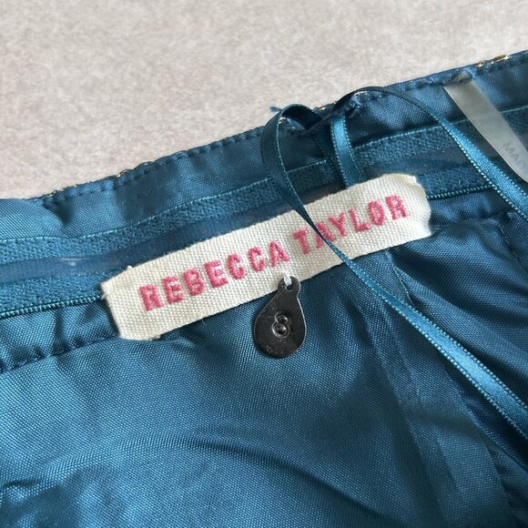 Rebecca Taylor Metallic Bow Party Dress ASO Taylor Swift - Picture 7 of 9